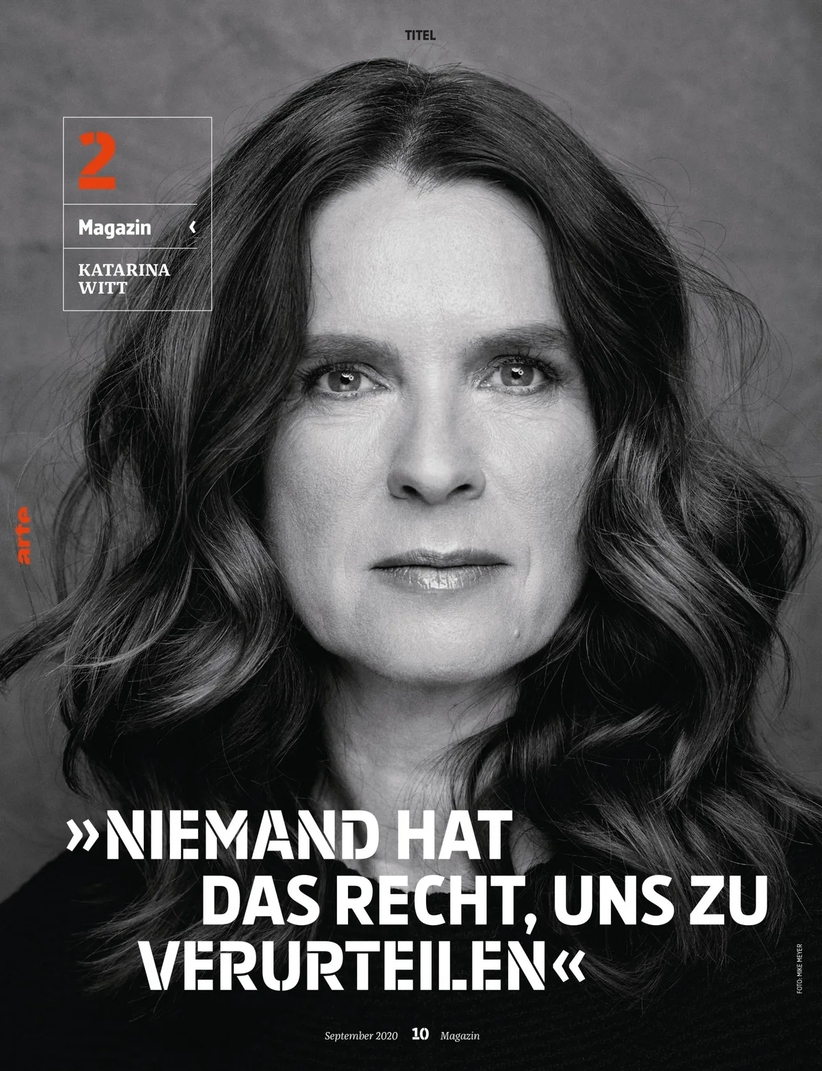 Arte Magazin Cover Katarina Witt
