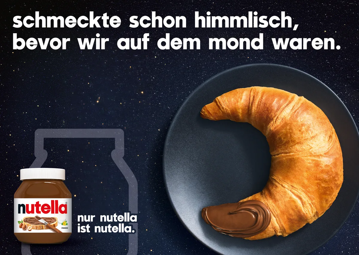 Nutella Kampagne "nur nutella ist nutella."