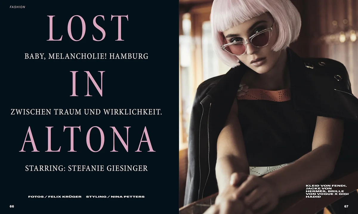 NYLON Magazine feat. Stefanie Giesinger