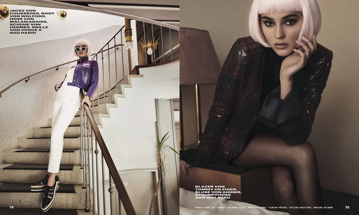 NYLON Magazine feat. Stefanie Giesinger